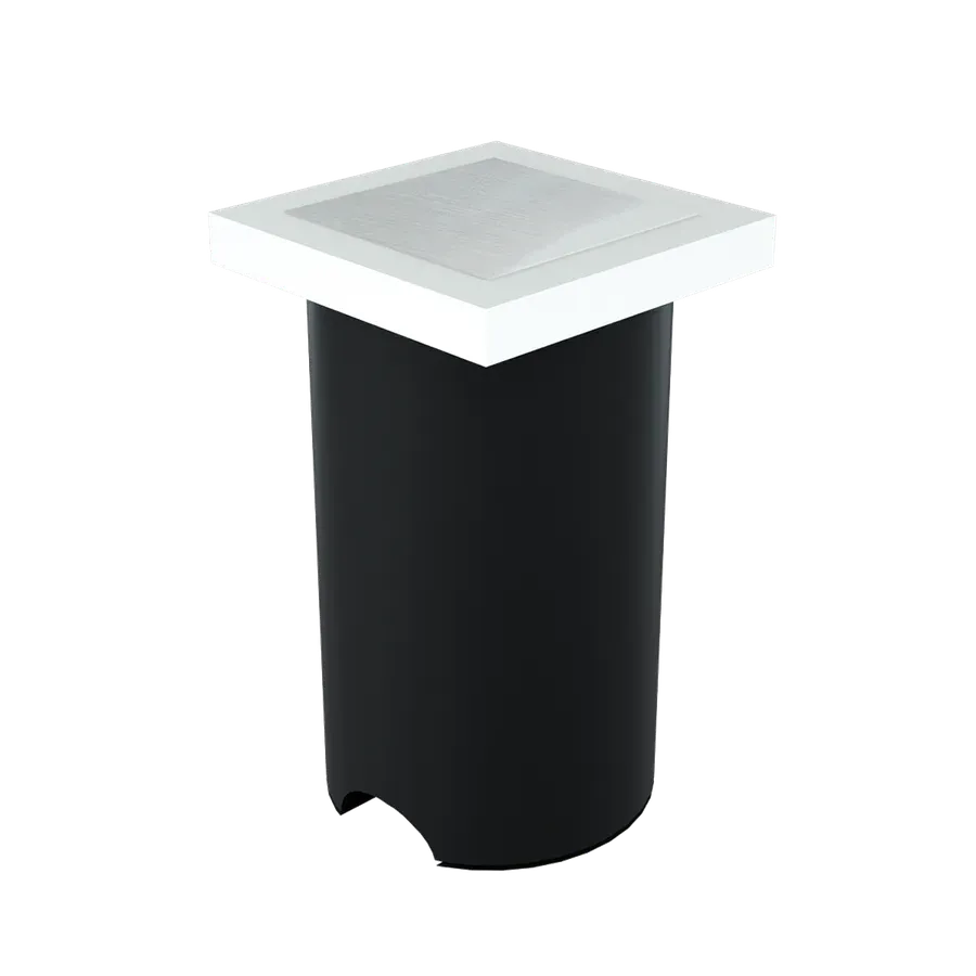 Embutido de Solo 2 Quadrado — Área Externa Luminatti LED