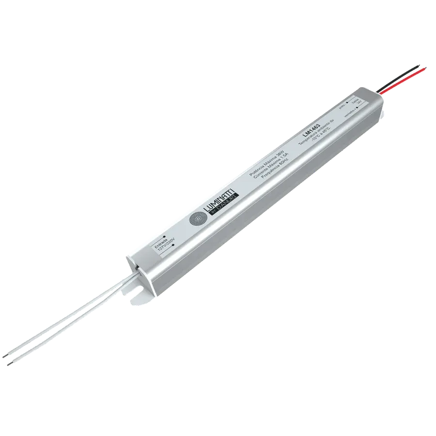 Driver Slim 24V — Fitas e Drivers Luminatti LED