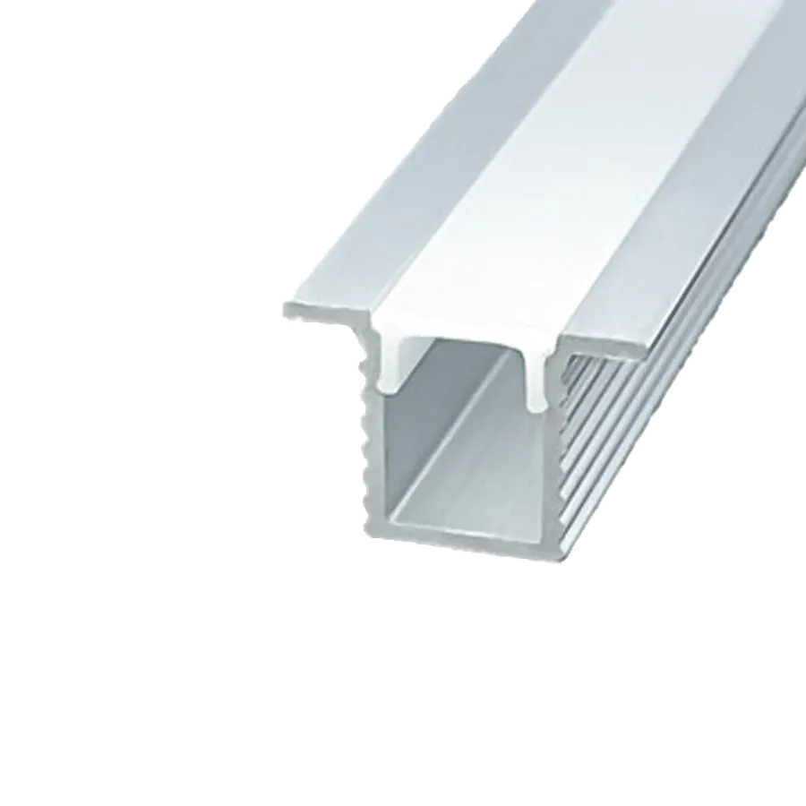 Perfil Light Mini Nano 5,7mm Embutir — Perfis Luminatti LED