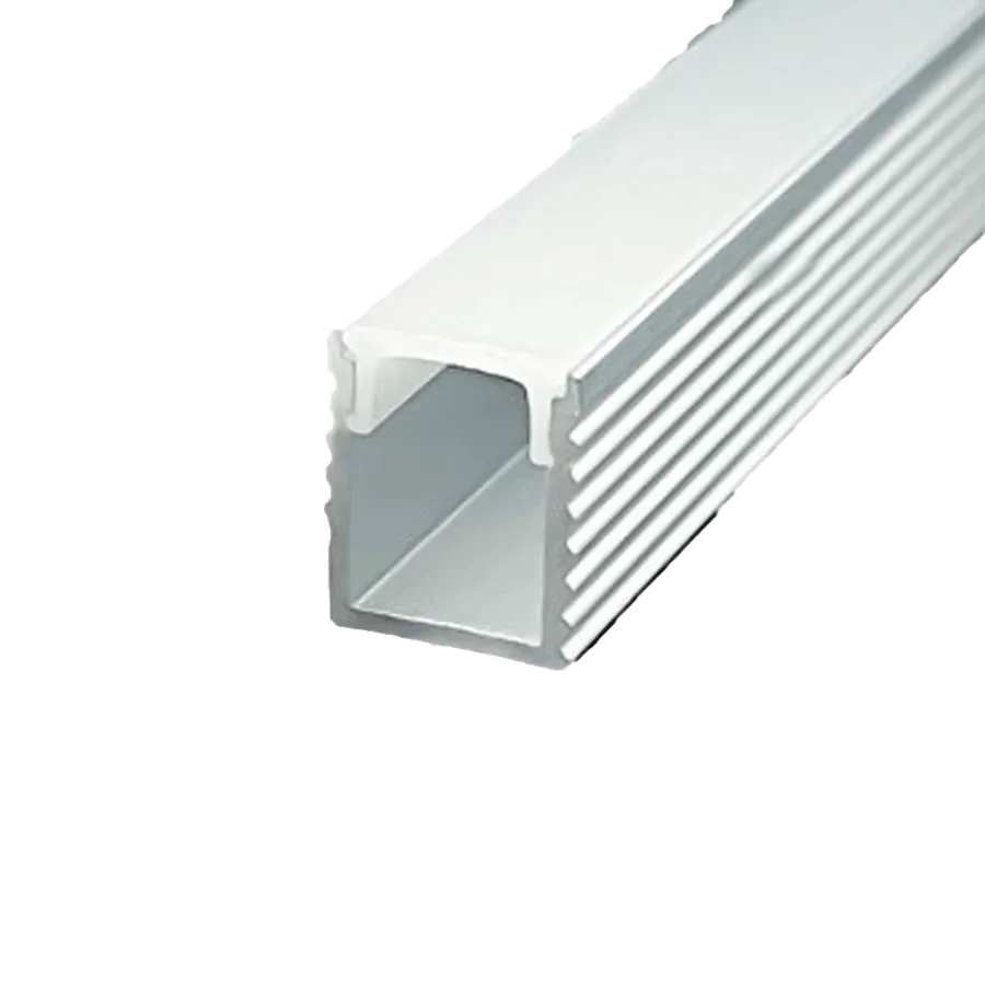 Perfil Light Mini 5,7mm Sobrepor — Perfis Luminatti LED