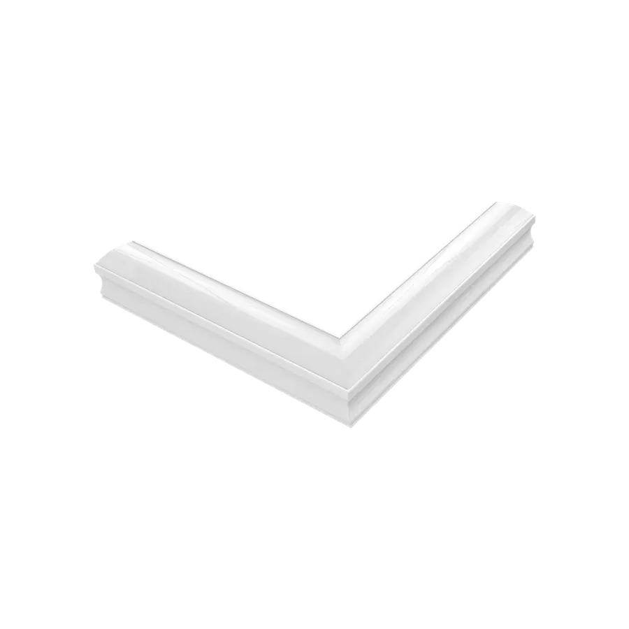 Perfil 12mm Sobrepor Curva PC — Perfis Luminatti LED