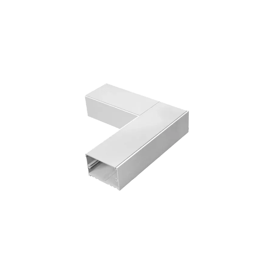 Perfil 30mm Sobrepor Curva PC — Perfis Luminatti LED
