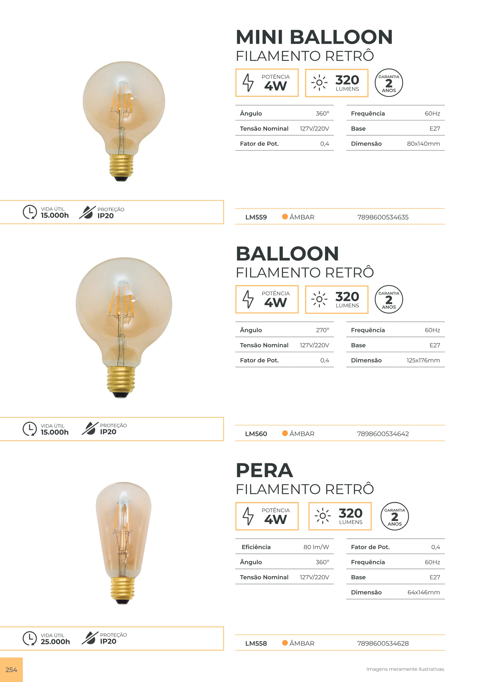 Página 256 do catálogo Luminatti 2026